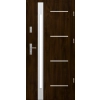 Drzwi S60 A53 INOX Ciemny Orzech 72 mm